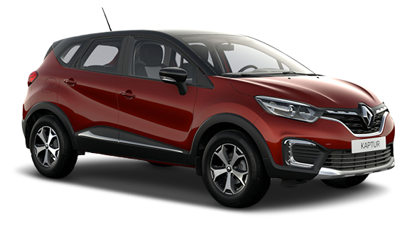 Красный с черной крышей