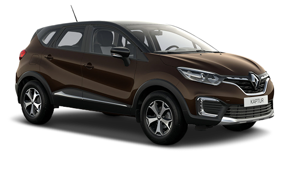 Коричневый с черной крышей